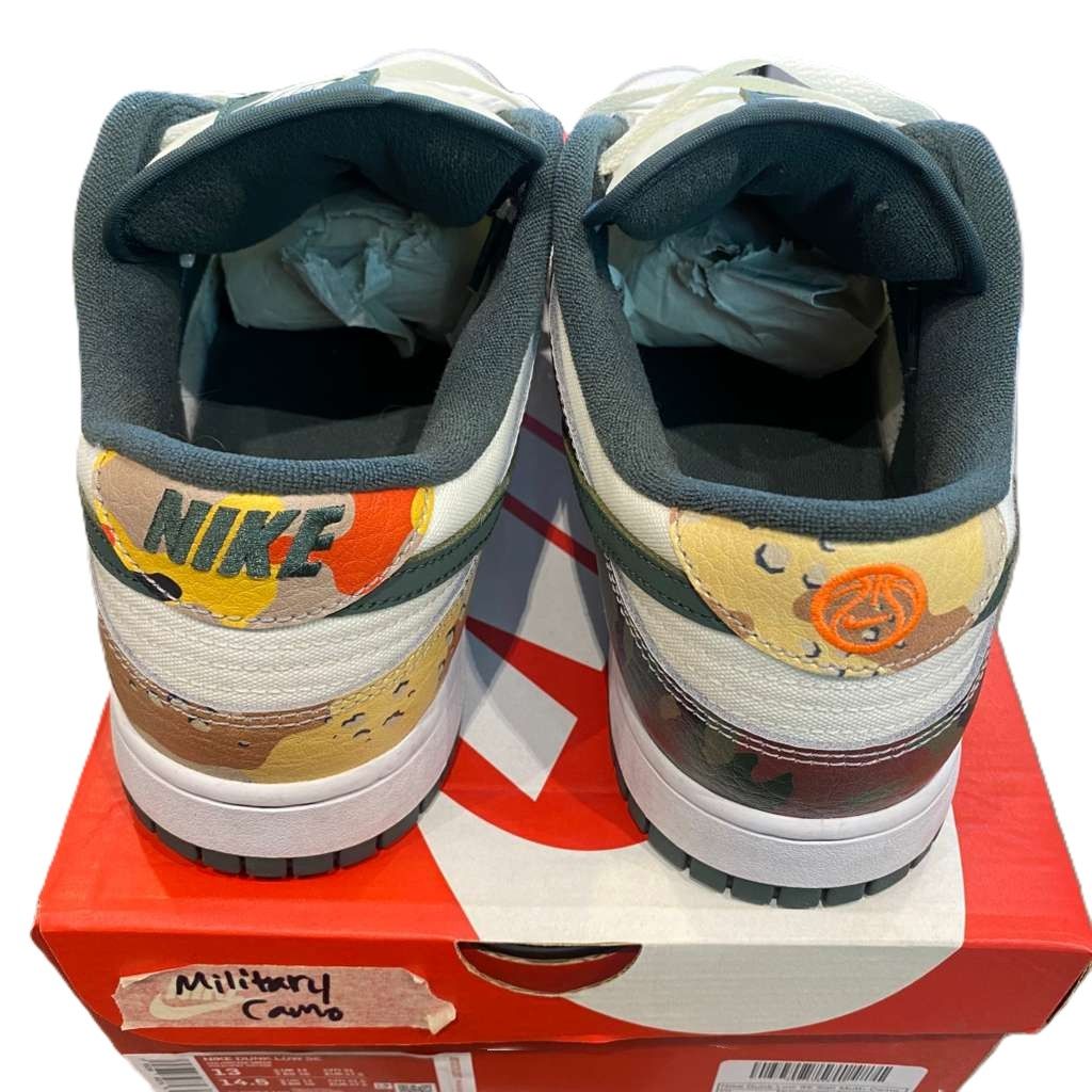 Nike Dunk Low SE Sail Multi-Camo - Pre-Owned