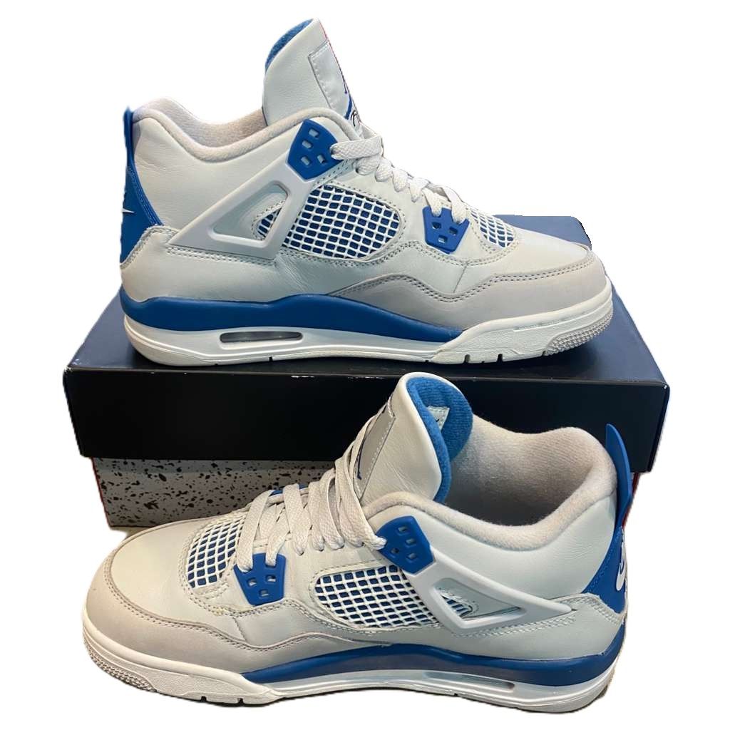 Jordan 4 Retro Military Blue (2024) (GS) - Pre-Owned