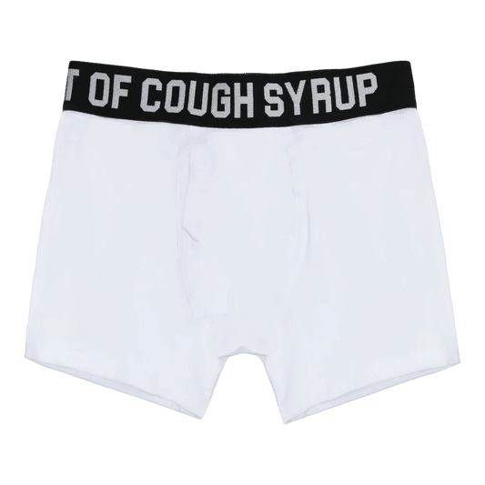 Awful Lot of Cough Syrup Boxers White