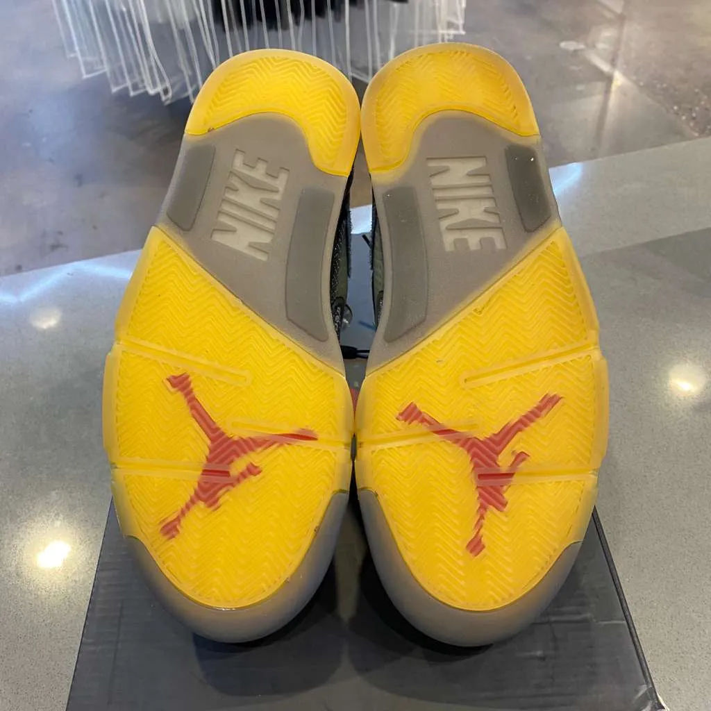 Jordan 5 Retro Off-White Muslin Size 9.5 CT8480-001 - Pre-Owned