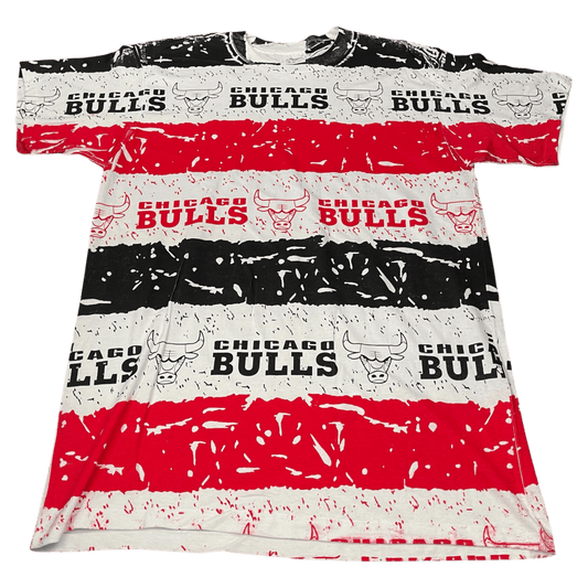 Vintage NBA Chicago Bulls AOP T-Shirt - Used