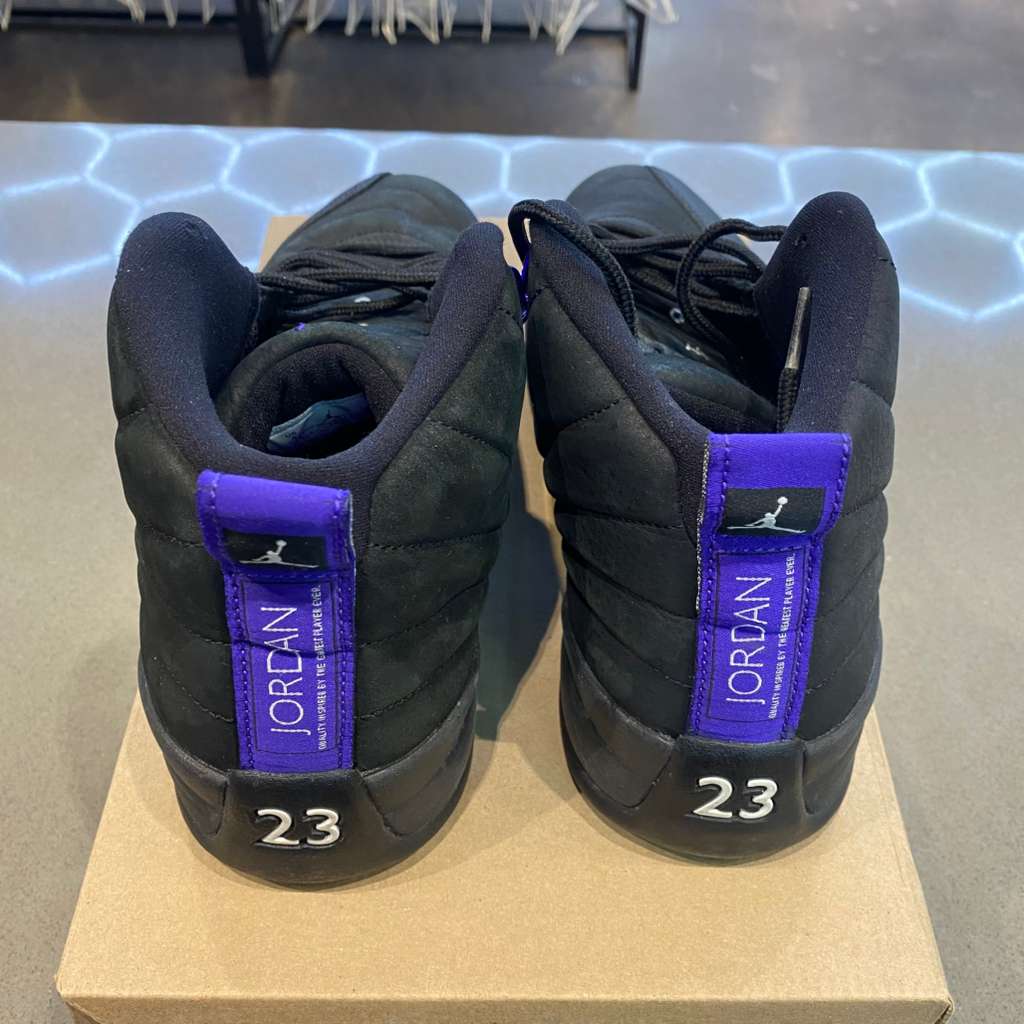 Jordan 12 Retro Black Dark Concord Size 9 CT8013-005 - Pre-Owned (Replacement Box)