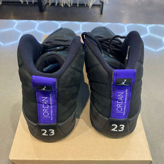 Jordan 12 Retro Black Dark Concord Size 9 CT8013-005 - Pre-Owned (Replacement Box)