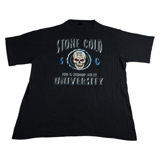 Vintage 1998 Stone Cold University Class of 3:16 Wrestling T-Shirt - Used/Worn