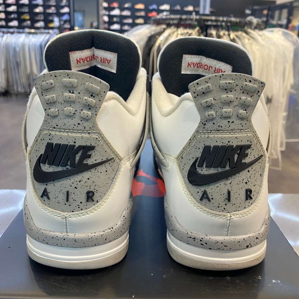 Jordan 4 Retro White Cement (2025) Size 9 FV5029-100 - Pre-Owned