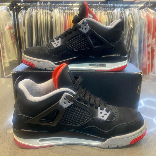 Jordan 4 Retro Bred (2019) (GS) - Pre-Owned