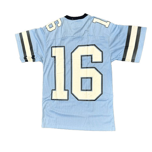 Paperboy Football Jersey Baby Blue/White