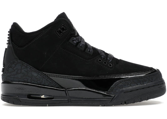 Jordan 3 Retro Black Cat (2025) (GS) - Pre-Owned