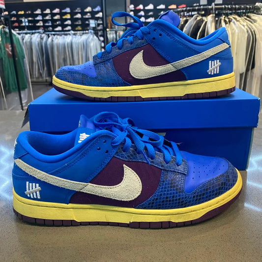 Nike Dunk Low Undefeated 5 On It Dunk vs. AF1 Size 10 DH6508-400 - Pre-Owned