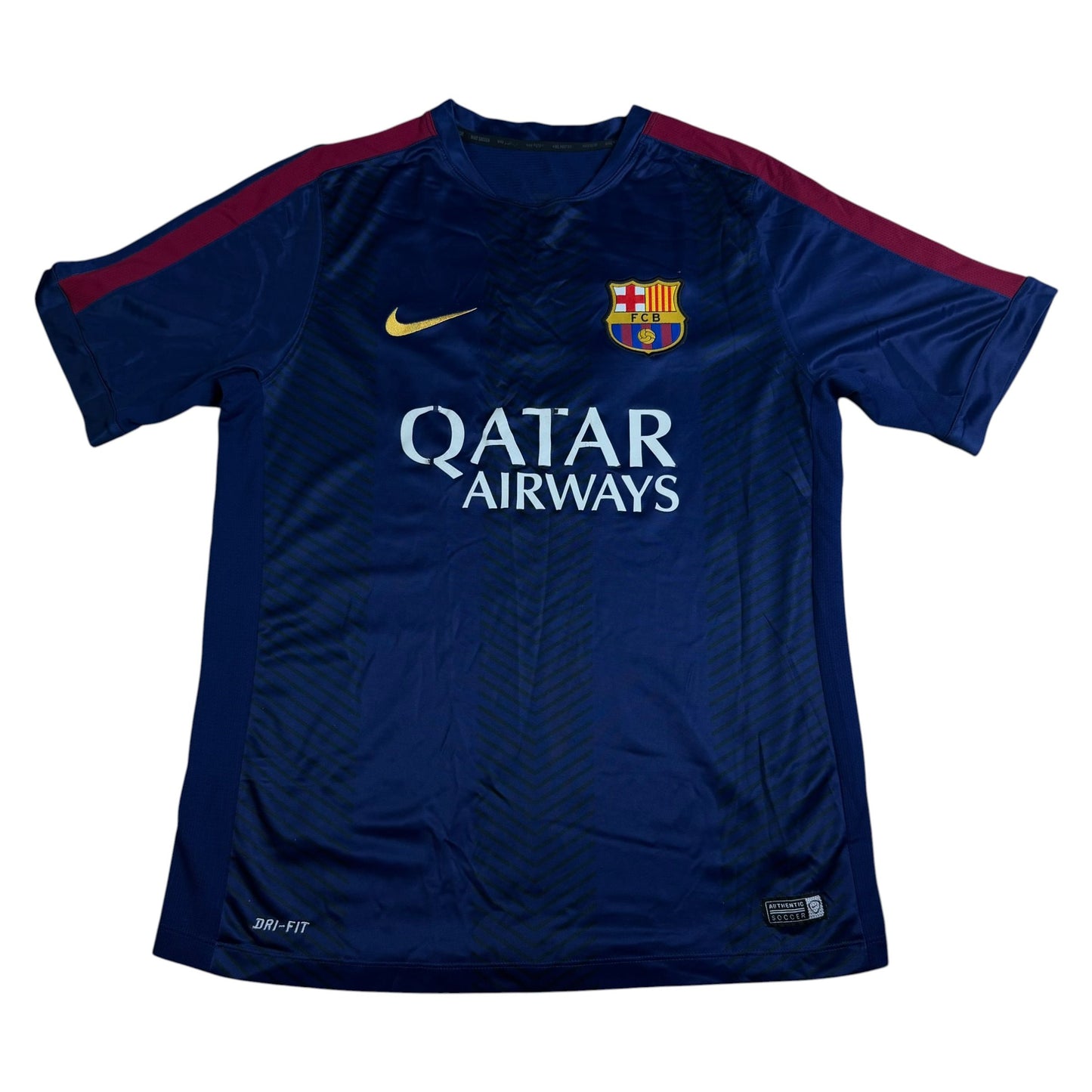 Nike FC Barcelona Barca Soccer Training Jersey - Used/Worn