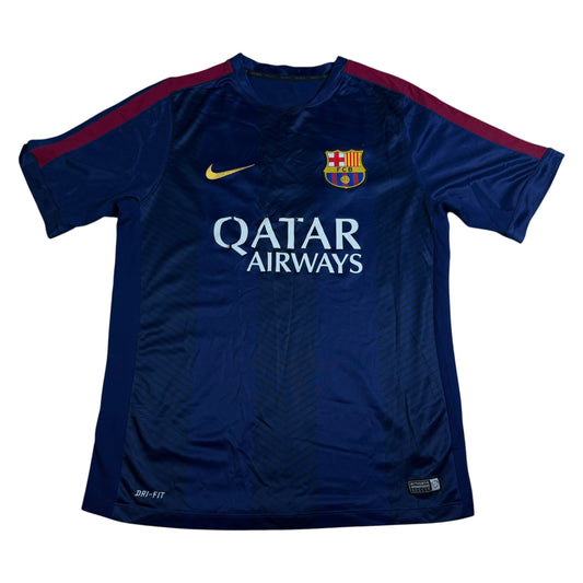 Nike FC Barcelona Barca Soccer Training Jersey - Used/Worn