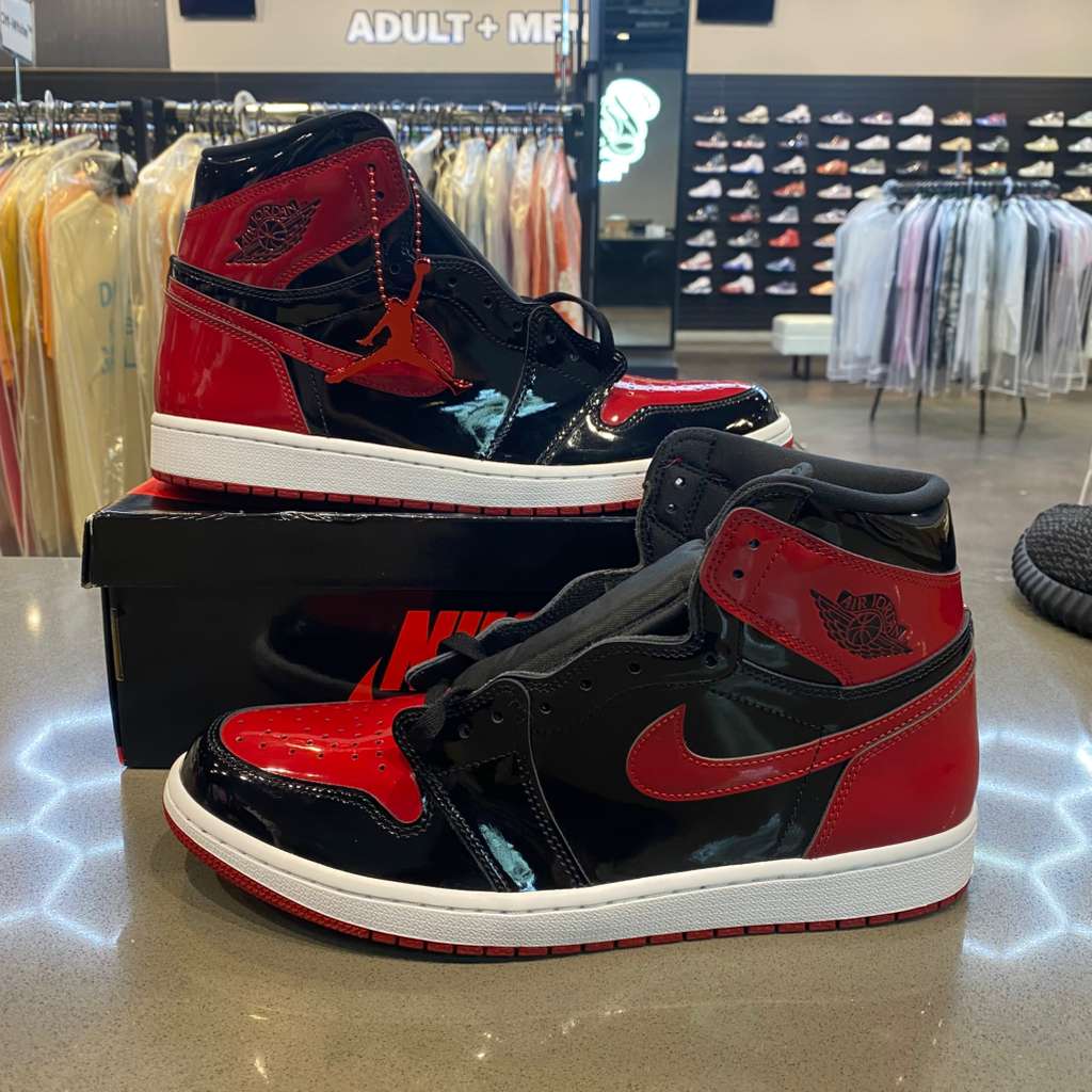 Jordan 1 Retro High OG Patent Bred - Pre-Owned
