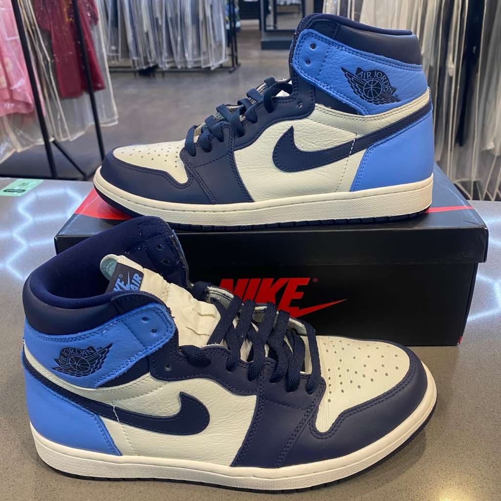 Jordan 1 Retro High Obsidian Size 10.5 555088-140 - Pre-Owned