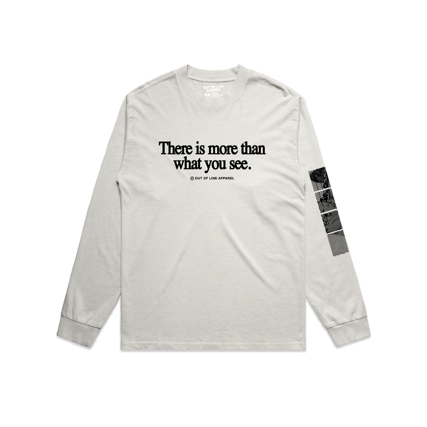 "There is More" V2 Faded Bone LS Tee