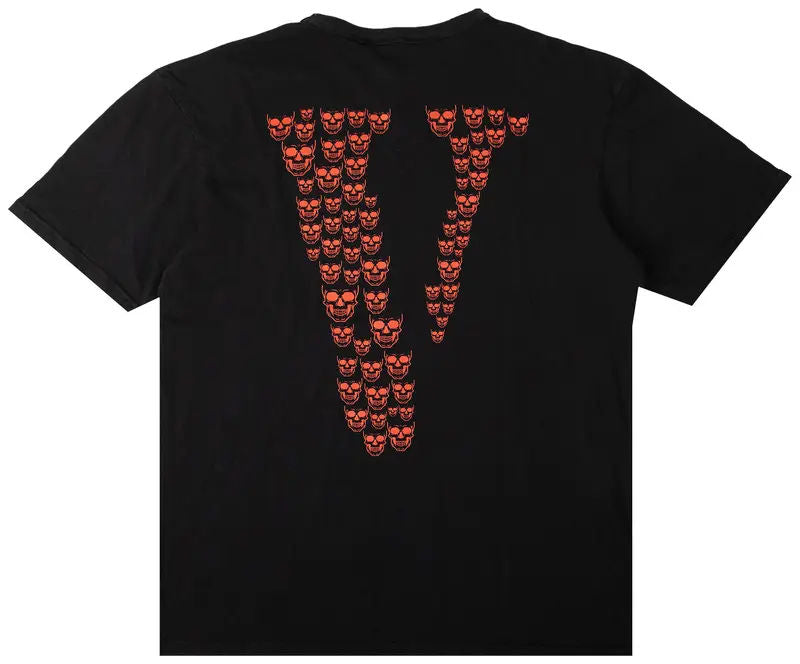 VLONE Skull Tee Black/Red