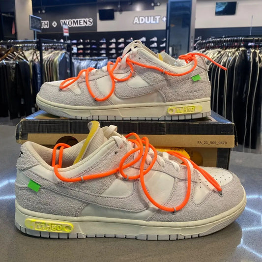Nike Dunk Low Off-White Lot 13 Size 12 DJ0950-110 - Pre-Owned
