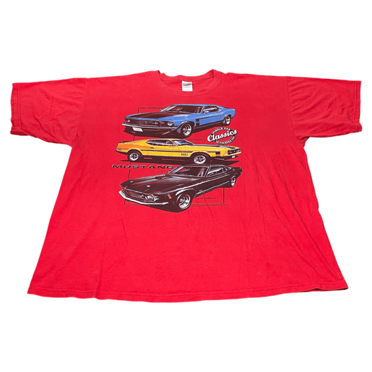 Vintage Mustang Classics Muscle Car T-Shirt - Used/Worn