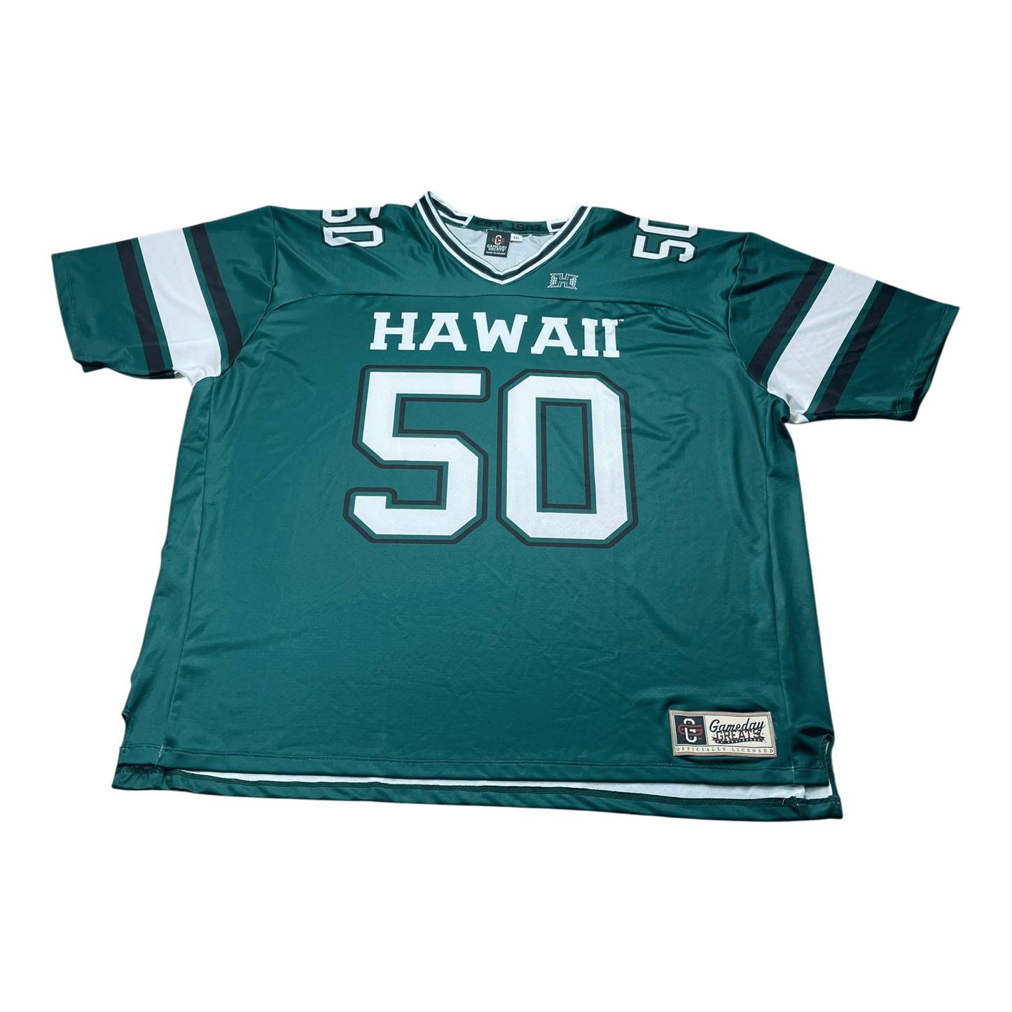 University of Hawaii #50 Football Jersey - Used/Worn