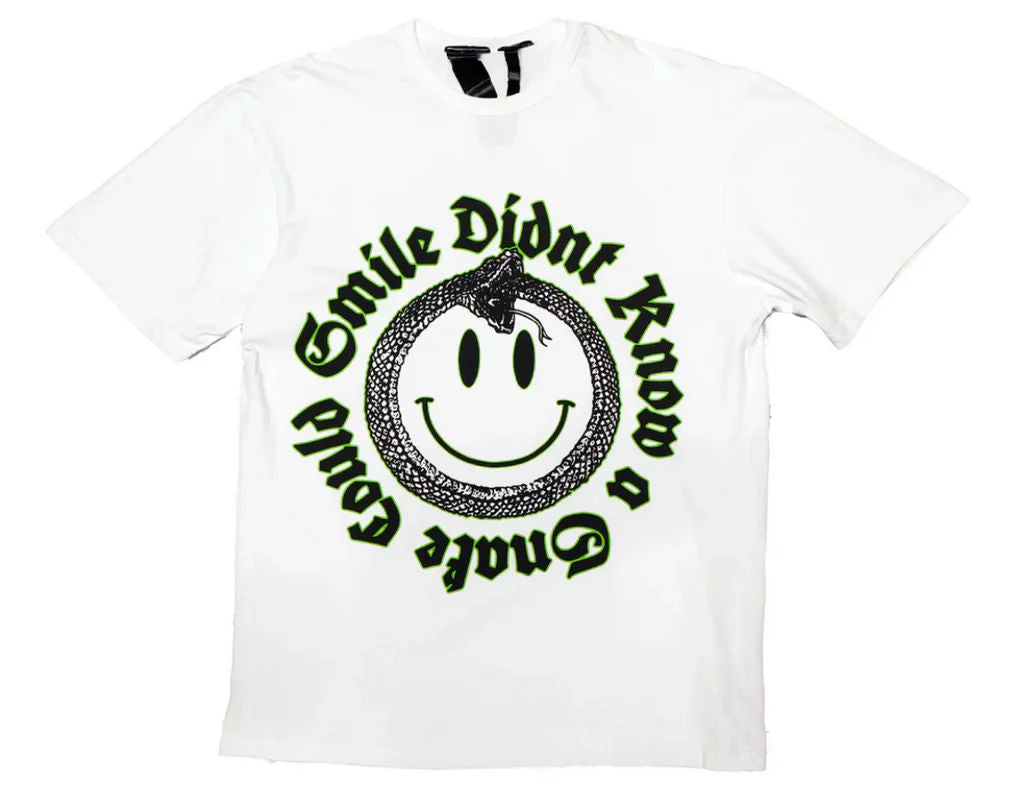 VLONE Didn't Know A Snake Could Smile Tee White