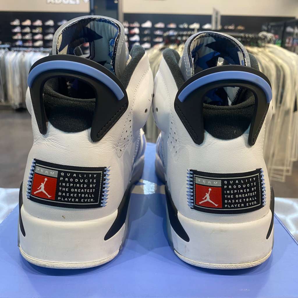 Jordan 6 Retro UNC White Size 9.5 CT8529-410 - Pre-Owned