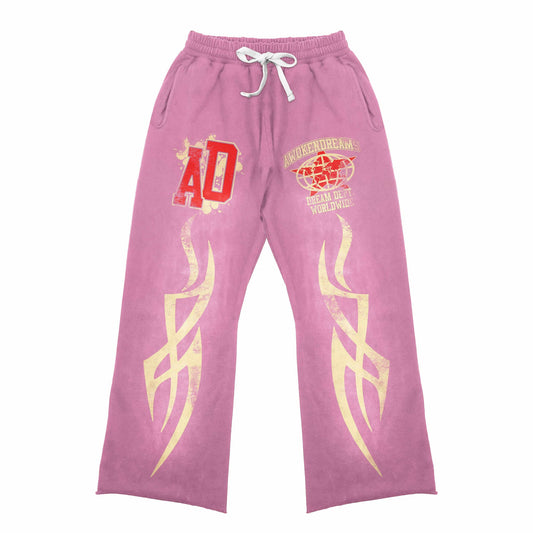 Awoken Dreams Varsity Pink Sweats