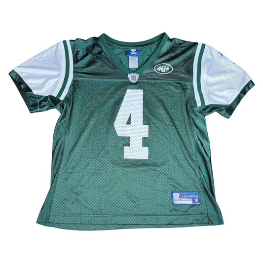 NFL Brett Favre #4 New York Jets Football Jersey - Used/Worn