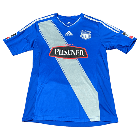 Adidas Emelec Liga Pro Pilsener 2017-18 Soccer Jersey - Used