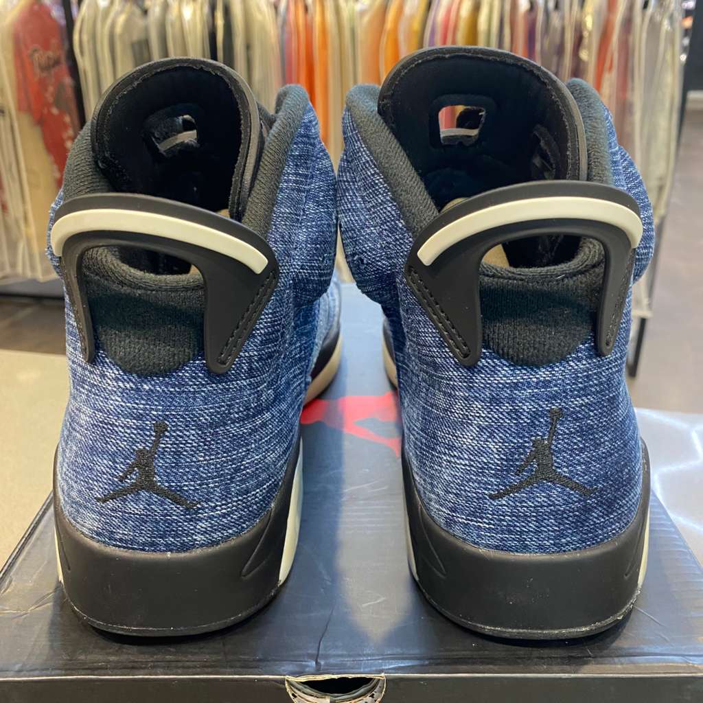 Jordan 6 Retro Washed Denim Size 10.5 CT5350-401 - Pre-Owned