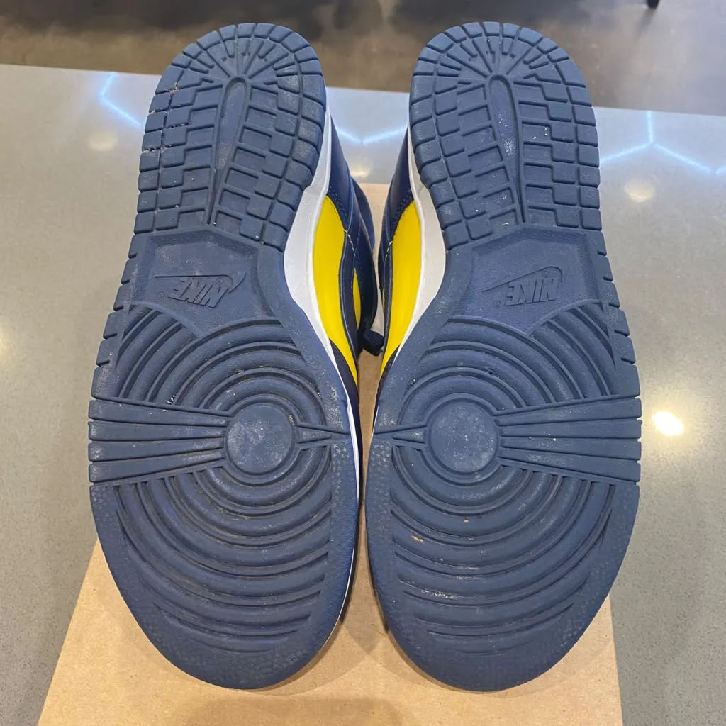 Nike Dunk Low Michigan (2021) Size 8 DD1391-700 - Pre-Owned (Replacement Box)