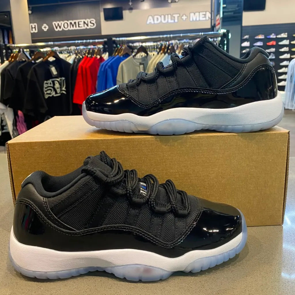 Jordan 11 Retro Low Space Jam (GS) Size 6Y FV5121-004 - Pre-Owned (Replacement Box)