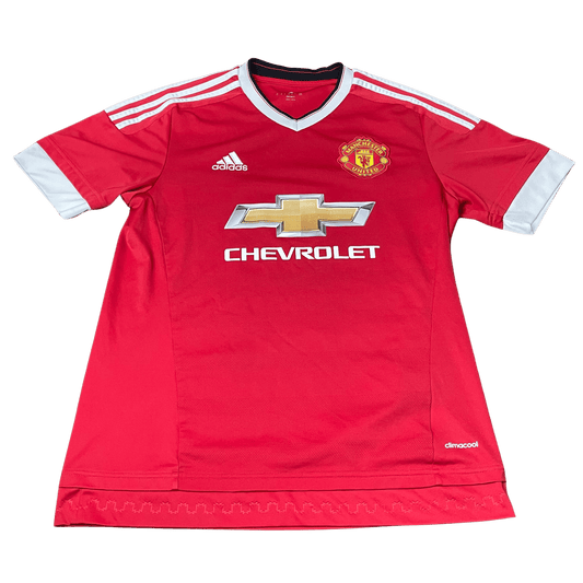 Adidas Manchester United 2015-2016 Home Soccer Jersey - Used