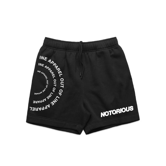 Notorious x OOLA Sweatshorts Black