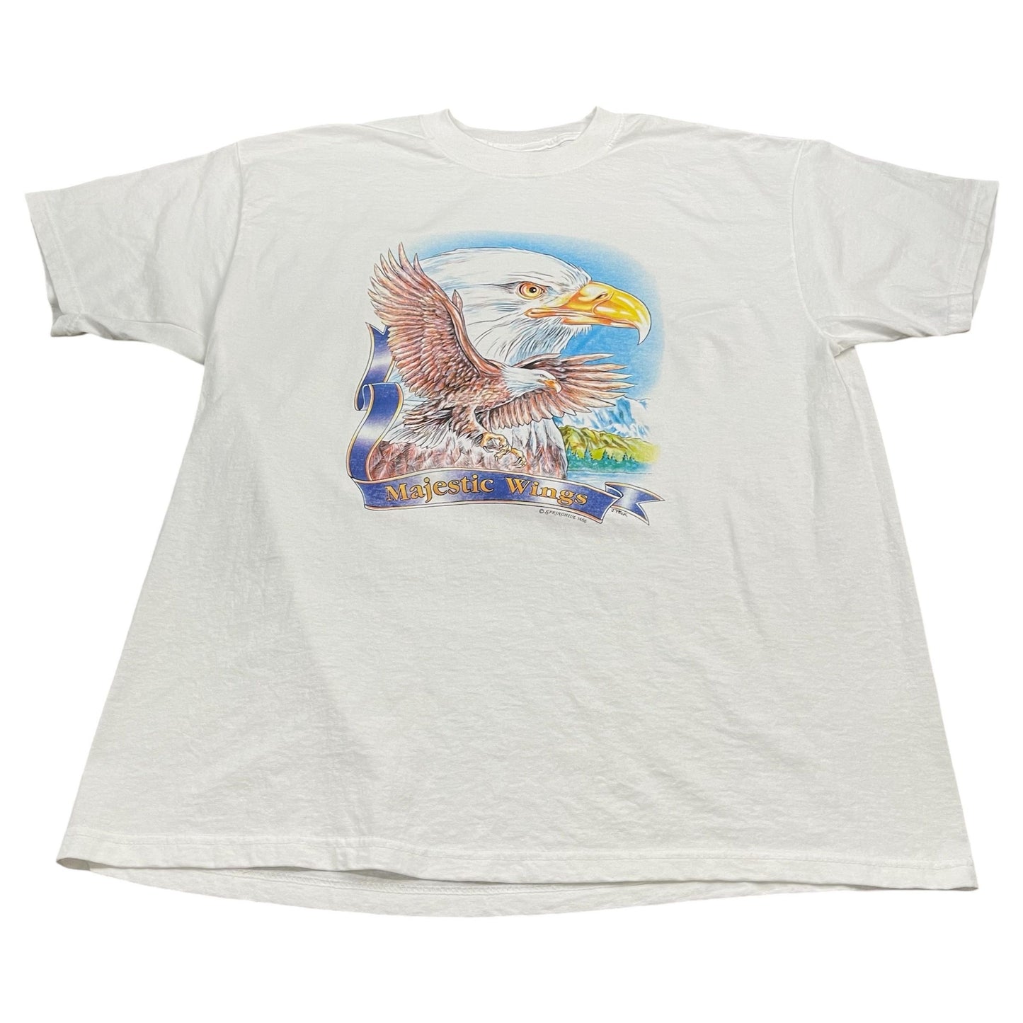 Vintage Bald Eagle Majestic Wings T-Shirt - Used/Worn