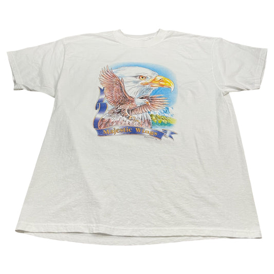 Vintage Bald Eagle Majestic Wings T-Shirt - Used/Worn