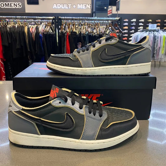 Jordan 1 Low OG EX Black Smoke Grey Size 8.5 DV0982-006 - Pre-Owned