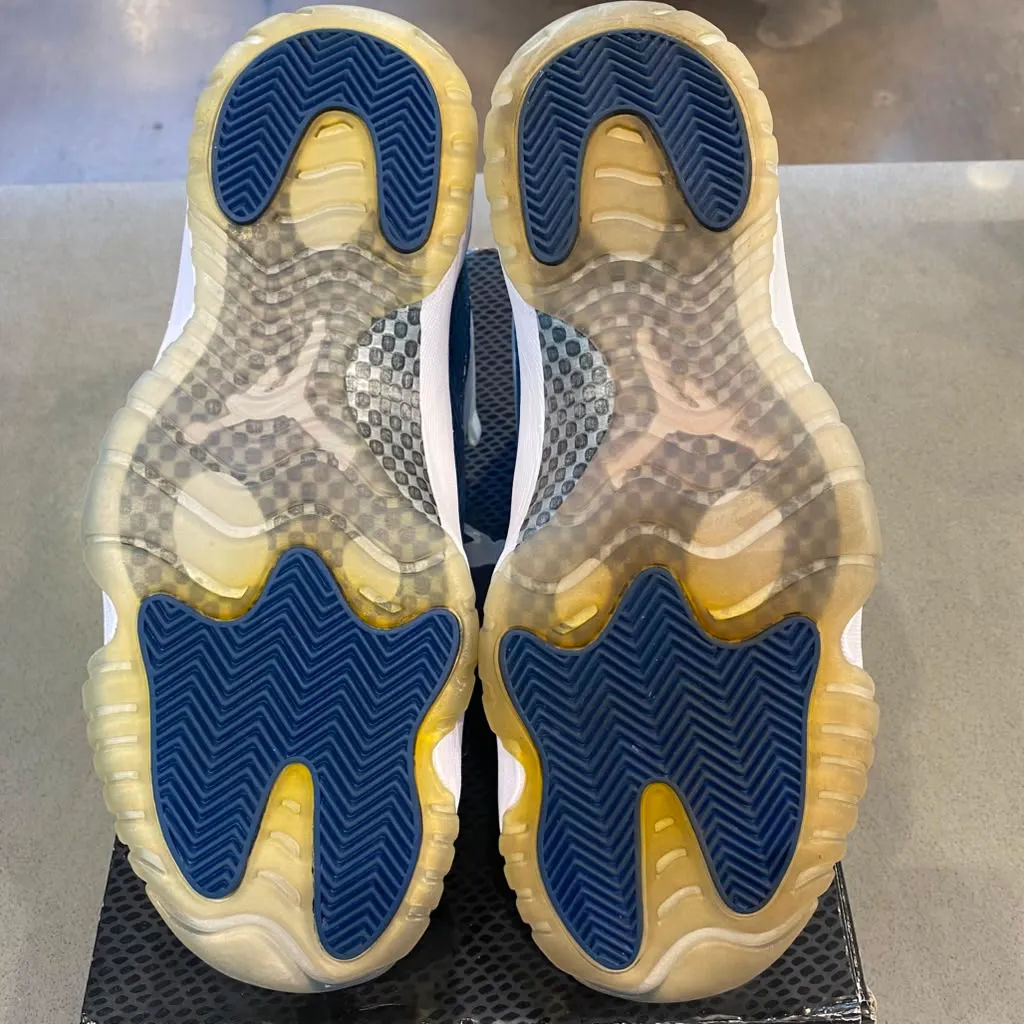 Jordan 11 Retro Low Snake Navy (2019) Size 10.5 CD6846-102 - Pre-Owned