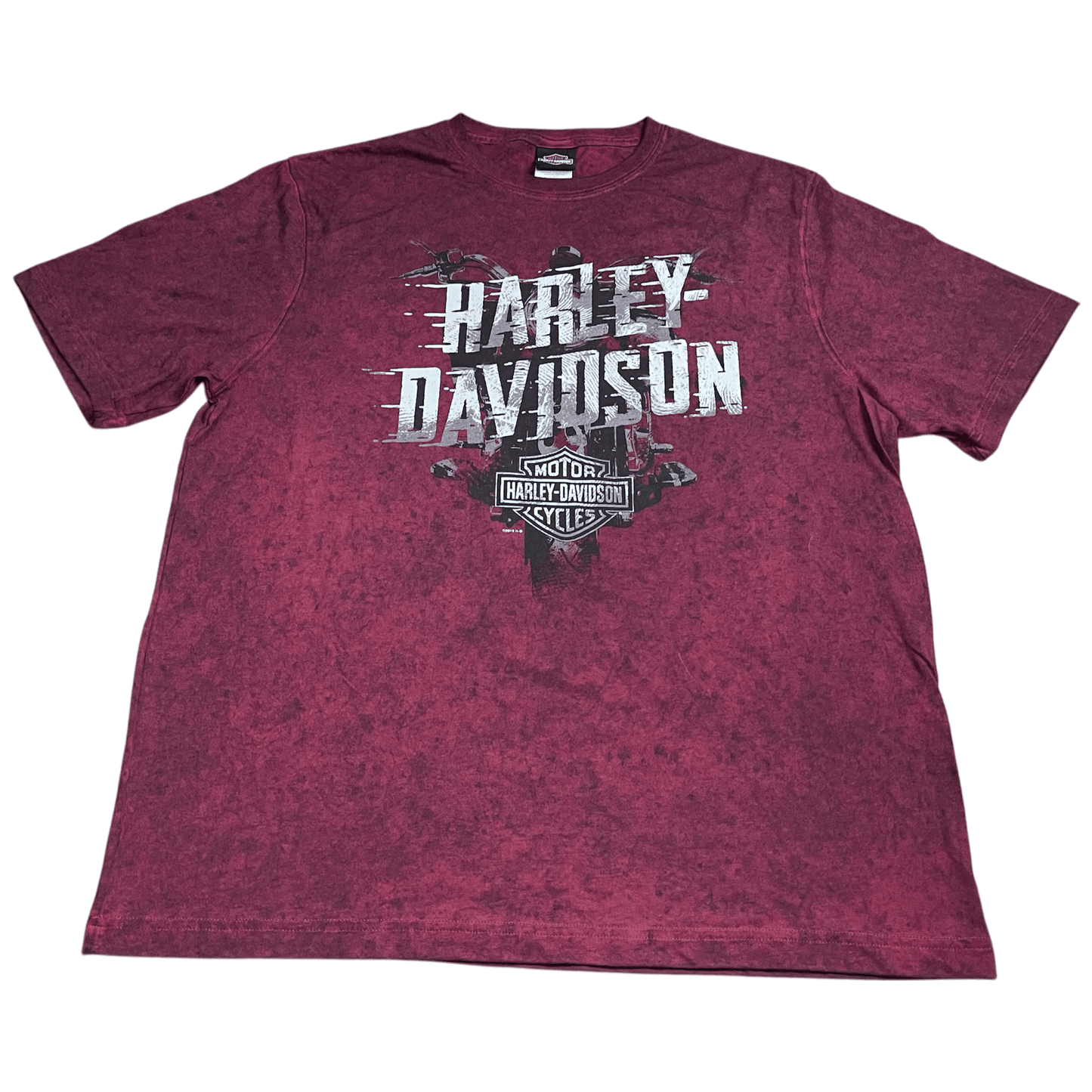 Y2K Harley-Davidson Motorcycles Biker Logo T-Shirt - Used
