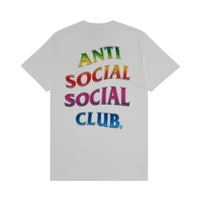Anti Social Social Club Teleport Tee White