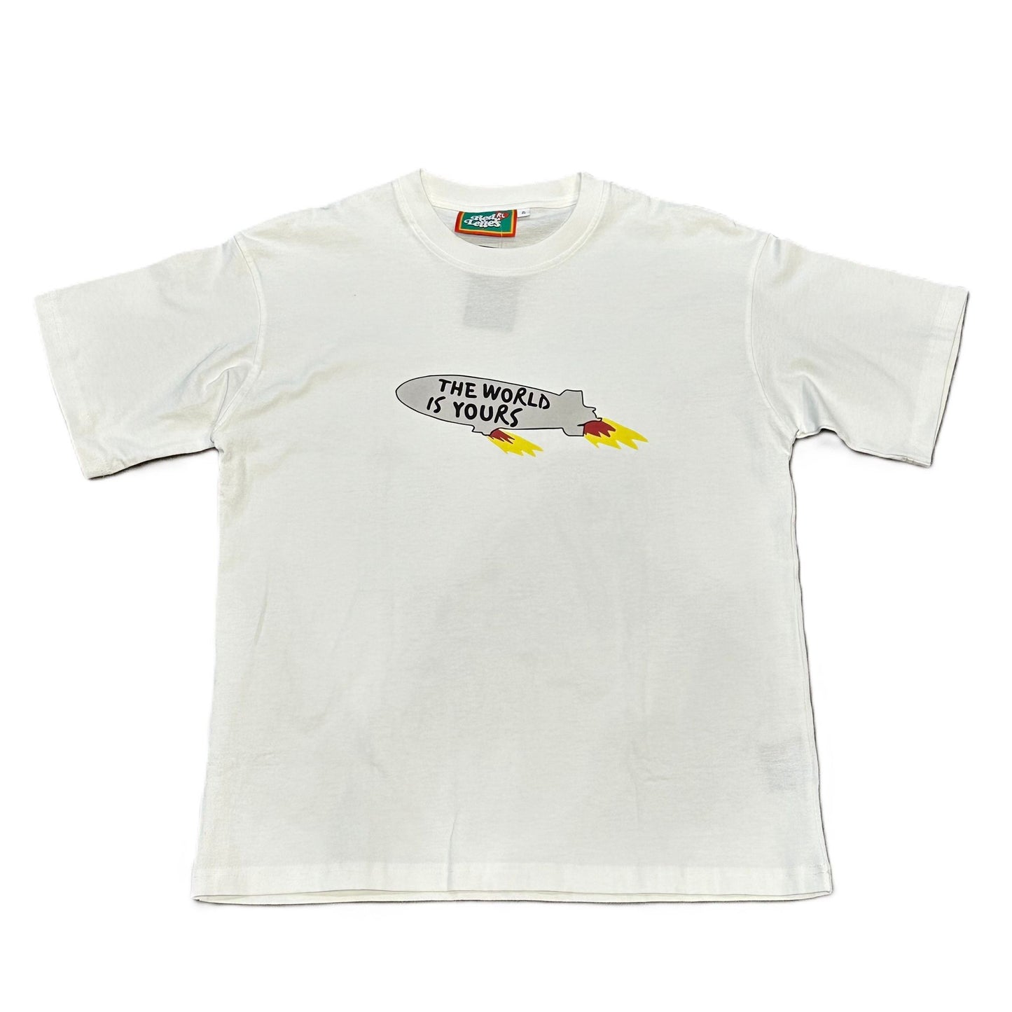 THE WORLD IS YOURS Tee - White