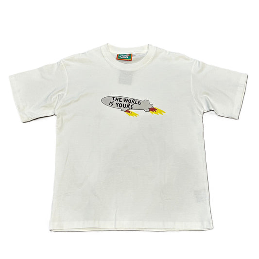 THE WORLD IS YOURS Tee - White