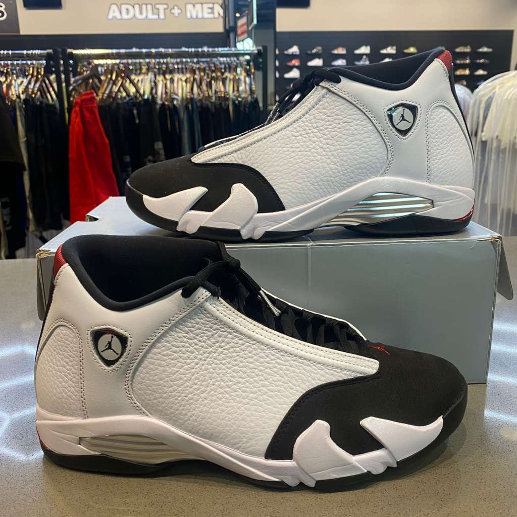 Jordan 14 Retro Black Toe (2024) Size 10.5 487471-160 - Pre-Owned