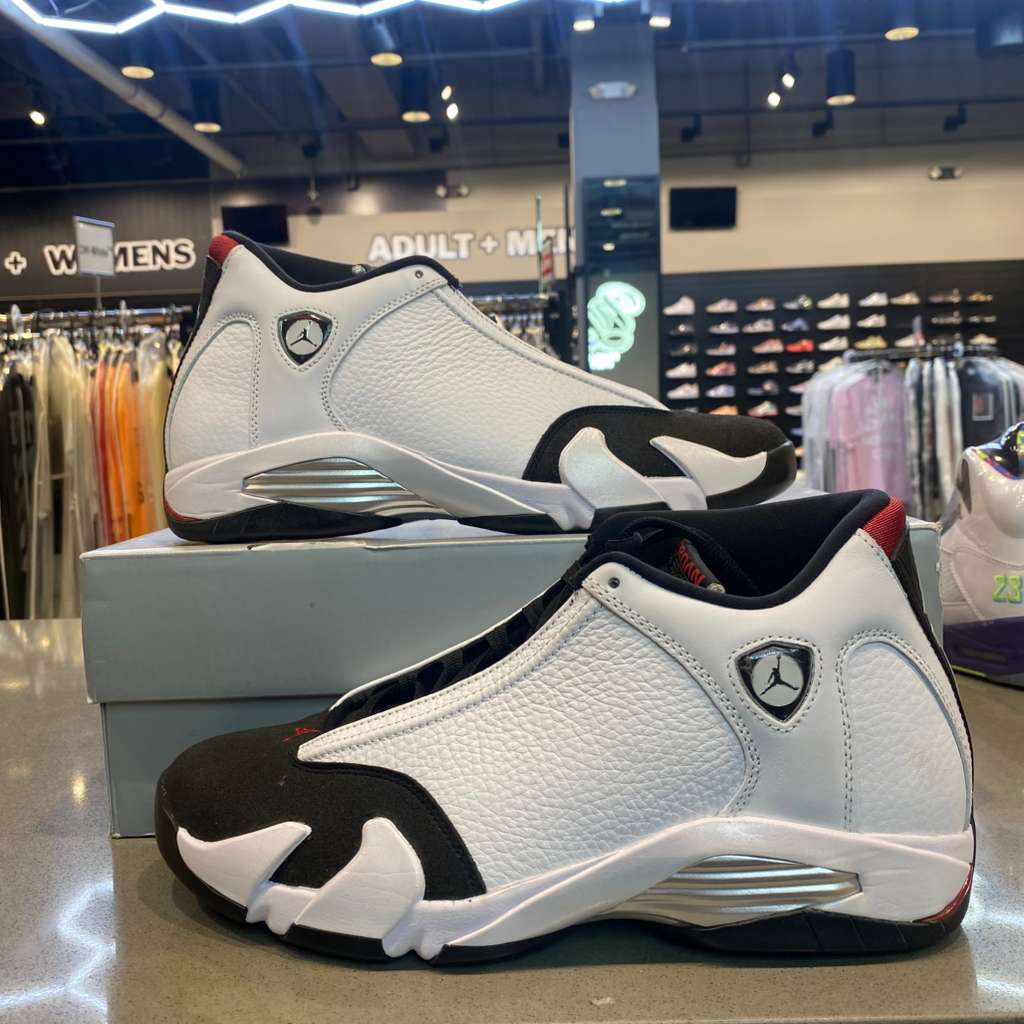 Jordan 14 Retro Black Toe (2024) Size 10.5 487471-160 - Pre-Owned