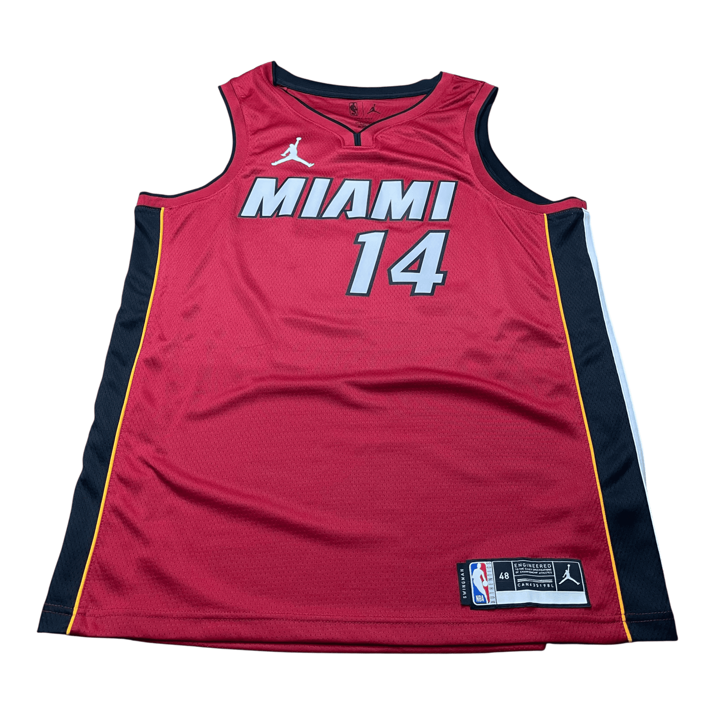 NBA Miami Heat Tyler Herro #14 Jordan Swingman Jersey - Used/Worn