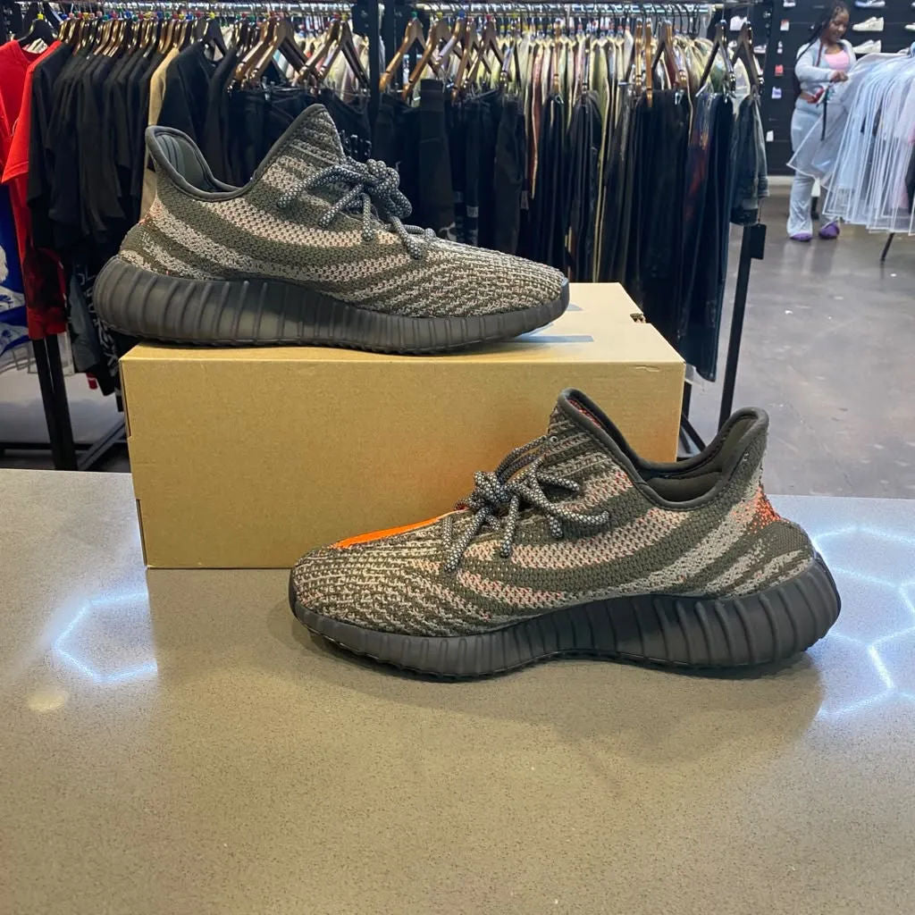 adidas Yeezy Boost 350 V2 Carbon Beluga Size 10 HQ7045 - Pre-Owned