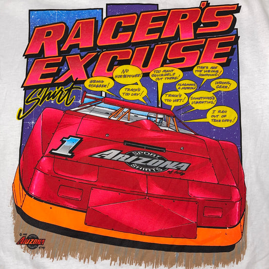 90s Racer's Excuse T-Shirt - Used/Worn
