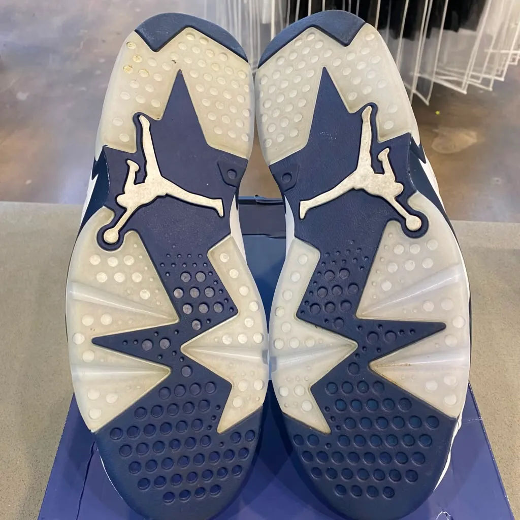 Jordan 6 Retro Midnight Navy (2022) Size 11.5 CT8529-141 - Pre-Owned