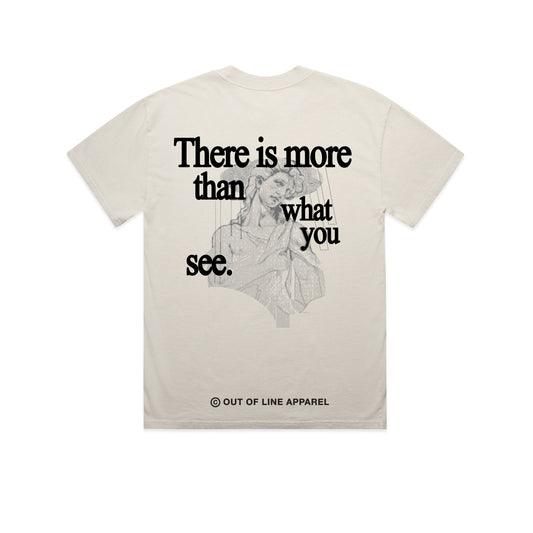 "There is More" V2 -2" Faded Bone Tee