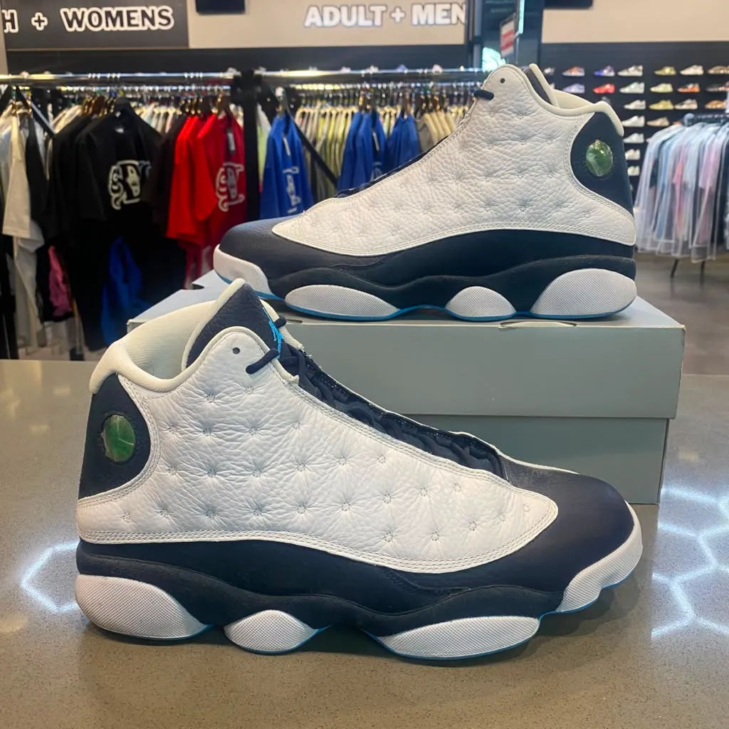 Jordan 13 Retro Obsidian Powder Blue White Size 12 414571-144 - Pre-Owned