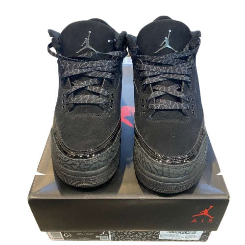 Jordan 3 Retro Black Cat (2025) (GS) - Pre-Owned