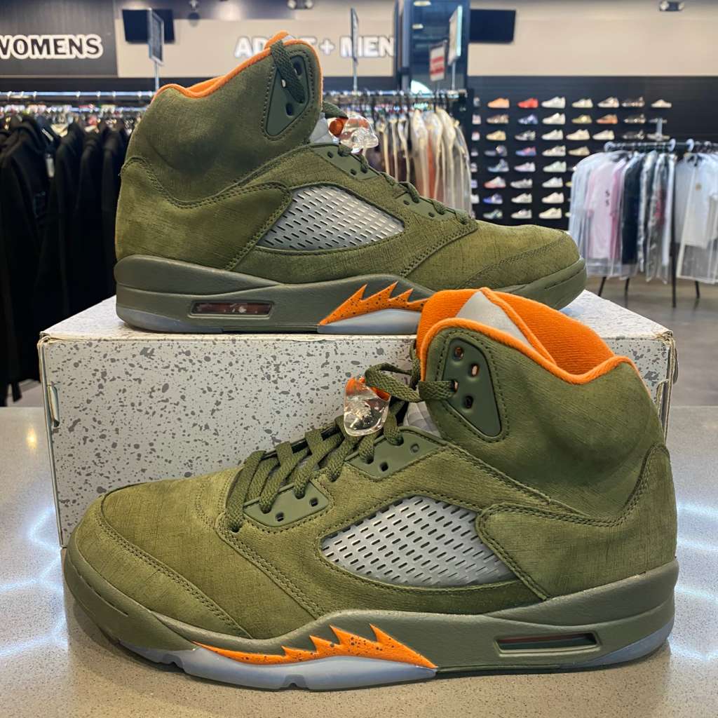 Jordan 5 Retro Olive (2024) Size 11.5 DD0587-308 - Pre-Owned